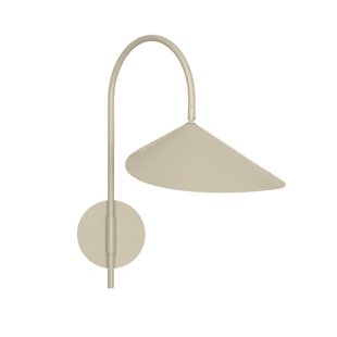 Arum wandlamp kasjmierbeige zwenkbaar 26 cm ferm LIVING - Woonkamer - Scandinavisch - Aluminium - 1 lamp