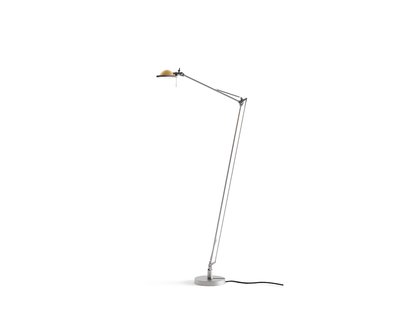 Berenice vloerlamp, aluminium, kop messing Luceplan - Woonkamer - Designer - Metaal - 1 lamp