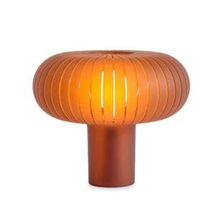 Tafellamp Teresa Frozen, amber, dimbaar, E27 Kartell - Woonkamer - Designer - Kunststof - Mushroom