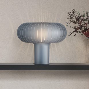 Tafellamp Teresa Frozen, hemelsblauw, dimbaar, E27 Kartell - Woonkamer - Designer - Kunststof - Mushroom