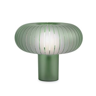 Tafellamp Teresa Frozen, saliegroen, dimbaar, E27 Kartell - Woonkamer - Designer - Kunststof - Mushroom