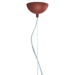 Hanglamp Kabuki, bordeauxrood, Ø 50 cm Kartell - Woonkamer - Designer - Kunststof - 1 lamp