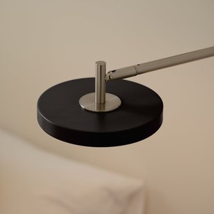 Asteria Long LED wandlamp, zwart, staal, vaste aansluiting UMAGE - Woonkamer - Designer - Metaal - 1 lamp