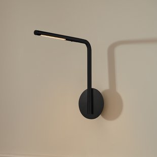 Omni Pivot LED wandlamp, zwart, dimbaar UMAGE - Slaapkamer - Designer - Aluminium - 1 lamp