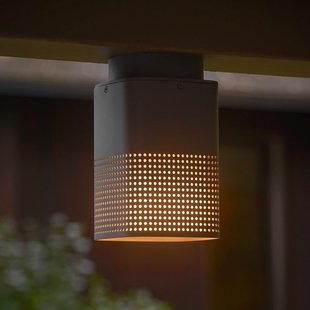 Sidara Seaside buiten plafondlamp, IP54, E27 Nordlux - Balkon - Modern - Aluminium - Hoekig