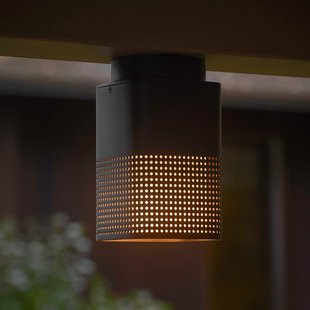 Sidara Seaside buiten plafondlamp, IP54, E27 Nordlux - Balkon - Modern - Aluminium - Hoekig