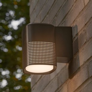 Sidara Seaside buitenwandlamp, zwart, IP54, E27 Nordlux - Balkon - Modern - Aluminium - 1 lamp