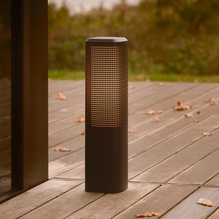 Sidara Seaside sokkellamp, zwart, IP54, E27 Nordlux - Modern - Aluminium - 1 lamp