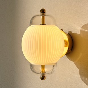 Shahin wandlamp, mondgeblazen glas DESIGN BY US - Woonkamer - Designer - 1 lamp