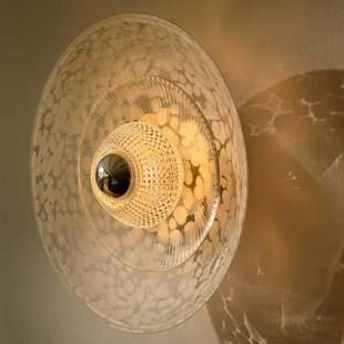 Disco Rama wandlamp, helder, glas, E27 DESIGN BY US - Woonkamer - Designer - 1 lamp