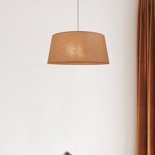 Tambour hanglamp Jamaica Ø 78 cm papier COREP - Woonkamer - Papier / Karton - 1 lamp