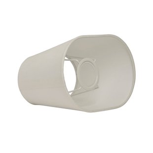 Basic ovale kap, wit, lengte 23 cm Watt & Veke - Designer - Stof