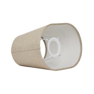 Basic ovale kap, beige, lengte 38 cm Watt & Veke - Designer - Stof