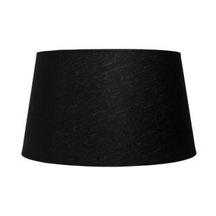 Basic rechte kap, zwart, Ø 42 cm Basic straight Watt & Veke - Designer - Stof