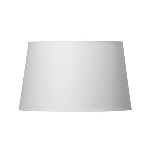 Basic rechte kap, wit, Ø 50 cm Basic straight Watt & Veke - Designer - Stof