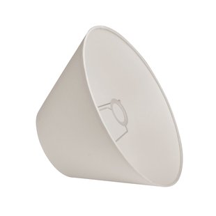 Basic brede kap, wit, Ø 35 cm - Watt & Veke Basic wide - Designer - Stof