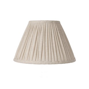 Ella kap, beige, Ø 26 cm, linnen Watt & Veke - Designer - Stof
