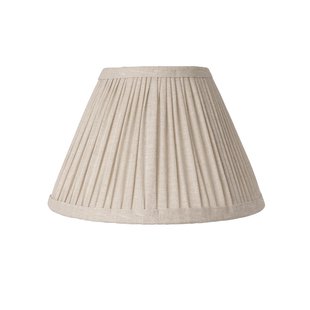 Ella kap, beige, Ø 33 cm, linnen Watt & Veke - Designer - Stof