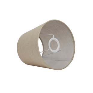 Basic rechte kap, beige, Ø 20 cm Basic straight Watt & Veke - Designer - Stof