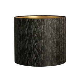 Erica kap zwart/goud, Ø29 cm, textiel Watt & Veke - Designer - Stof