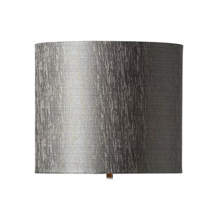 Erica kap, grijs/goud, Ø 29 cm, textiel Watt & Veke - Designer - Stof