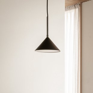 Kuro hanglamp, Ø17 cm, zwart, metaal, G9 Watt & Veke - Keuken - Designer - 1 lamp