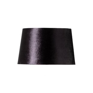 Lola kap, zwart, Ø 33 cm, fluweel Watt & Veke - Designer - Stof