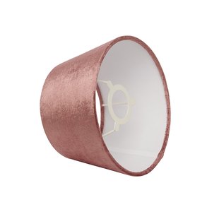 Lola kap, rood, Ø 33 cm, fluweel Watt & Veke - Designer - Stof