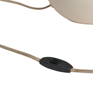 Mia tafellamp, wit, hoogte 31 cm, keramiek, E27 Watt & Veke - Woonkamer - Designer - 1 lamp