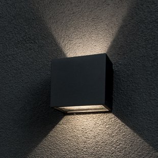 Cube LED-buiten-downlight zwart IP54 15 cm aluminium LIGHT-POINT - Designer - 1 lamp
