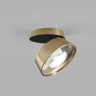 Vantage 1+ LED-spot messing 1-lamp verstelbaar LIGHT-POINT - Woonkamer - Designer - Aluminium - 1 lamp
