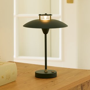 MINI STEPP 1-2-3 accu-tafellamp, groen, IP44 Halo Design - Woonkamer - Designer - Metaal - 1 lamp