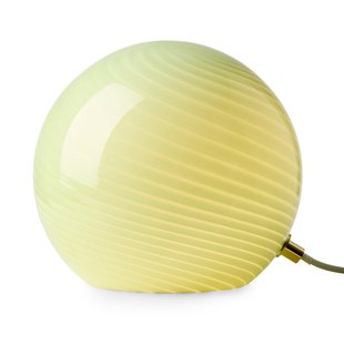 CANDY tafellamp, olijfgroen, Ø 20 cm, glas, E14 Halo Design - Woonkamer - Designer - 1 lamp