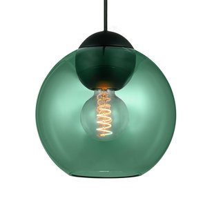 BUBBLES hanglamp, groen, Ø 24 cm, glas, E27 Halo Design - Woonkamer - Designer - 1 lamp
