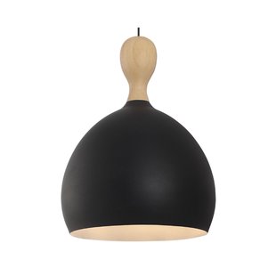 Dueodde hanglamp, zwart Ø 39 cm metaal E27 Halo Design - Woonkamer - Scandinavisch - 1 lamp