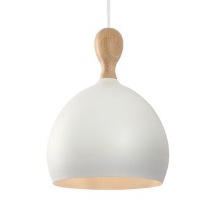 Dueodde hanglamp, wit, Ø 18 cm, metaal, E27 Halo Design - Woonkamer - Scandinavisch - 1 lamp