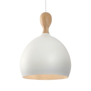 Dueodde hanglamp, wit, Ø 24 cm, metaal, E27 Halo Design - Woonkamer - Scandinavisch - 1 lamp