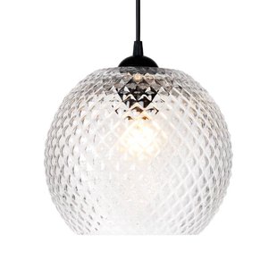 NOBB hanglamp, helder, Ø 22 cm, glas, E27 Halo Design - Woonkamer - Designer - 1 lamp