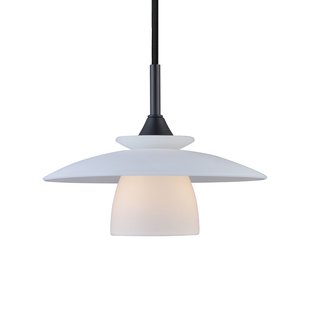 SCANDIC hanglamp, opaalglas, Ø 20 cm, G9 Halo Design - Woonkamer - Designer - 1 lamp