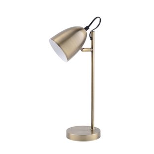 YEP-tafellamp, oud messing, 37 cm, metaal, E14 Halo Design - Woonkamer - Designer - 1 lamp