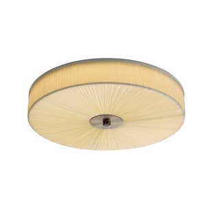 STRING LED plafondlamp, beige, Ø 40 cm stepdim Halo Design - Woonkamer - Designer - Stof - 1 lamp