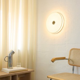 SHADE LED plafondlamp, beige, Ø 40 cm, stepdim Halo Design - Woonkamer - Designer - Stof - 1 lamp