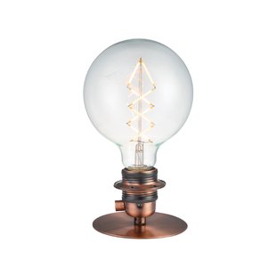 COMBI tafellamp, antiek koper, Ø 11 cm metaal Halo Design - Woonkamer - 1 lamp