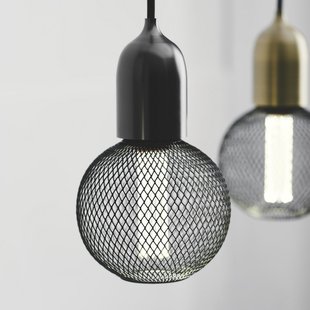 CLASSIC hanglamp, gunmetal, Ø 5 cm, E27 Halo Design - Designer - Aluminium - 1 lamp