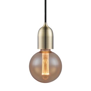 CLASSIC hanglamp, oud messing, Ø 5 cm, E27 Halo Design - Designer - Aluminium - 1 lamp