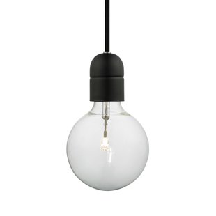 741465 Hanglamp, zwart, Ø 5 cm, E27 metaal Halo Design - Designer - 1 lamp
