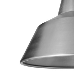 Workshop W3 hanglamp grijs aluminium E27 Made By Hand - Woonkamer - Scandinavisch - 1 lamp