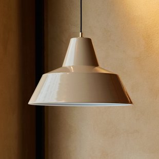 Workshop W3 hanglamp lichtgeel aluminium E27 Made By Hand - Woonkamer - Scandinavisch - 1 lamp