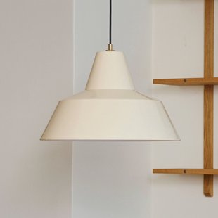 Workshop W4 hanglamp lichtgeel aluminium E27 Made By Hand - Woonkamer - Scandinavisch - 1 lamp