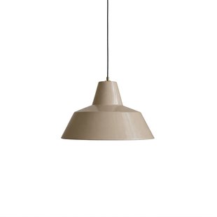 Workshop W4 hanglamp crème aluminium E27 Made By Hand - Woonkamer - Scandinavisch - 1 lamp